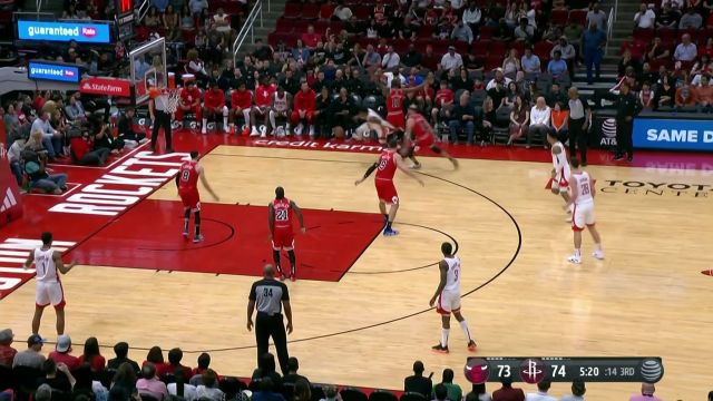 【2023年03月12日 公牛vs火箭集锦】先把自己扔起来再说！杰伦-格林滞空突破年轻无极限