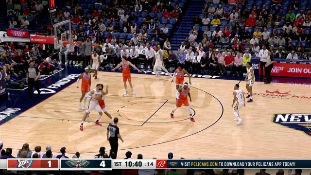 【2023年03月12日 雷霆vs鹈鹕集锦】开具火药味十足！亚历山大鬼手抢断威廉姆斯顺势起身上篮打进