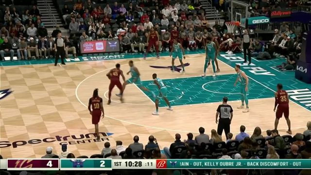 【2023年03月13日 骑士vs黄蜂集锦】一波操作猛如虎！米切尔漂移走位突破上篮造杀伤