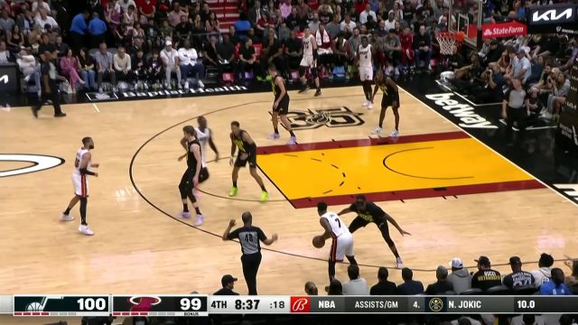 【2023年03月14日 爵士vs热火集锦】老将屡屡建功！洛瑞与奥拉迪波稳健投射接连三分命中