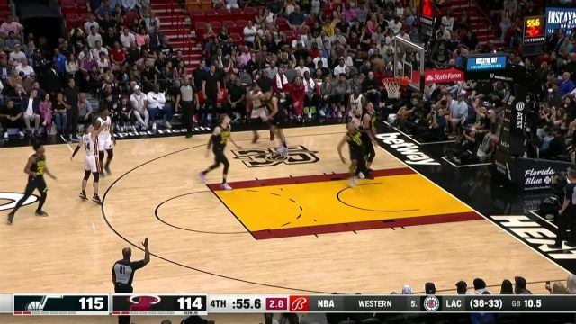 【2023年03月14日 爵士vs热火集锦】逆转局势！希罗急停拉回三分手稳心不慌