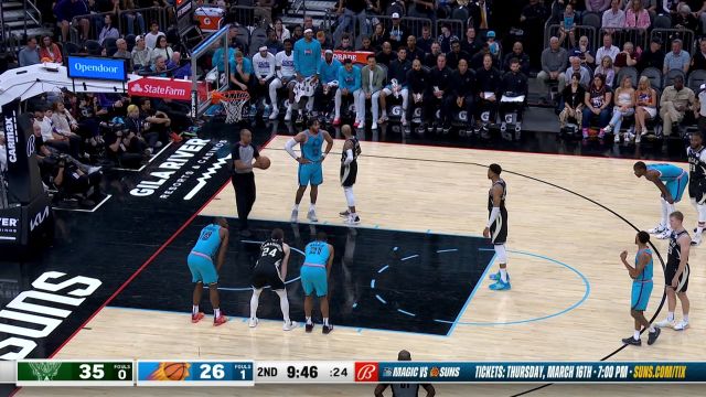 【2023年03月15日】NBA常规赛：雄鹿vs太阳中文解说全场回放