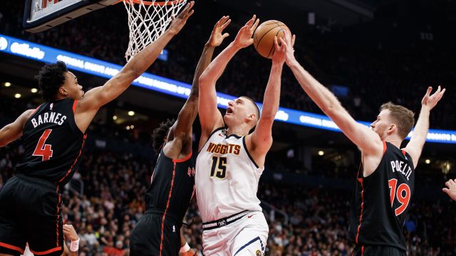 【2023年03月15日 掘金vs猛龙集锦】掘金vs猛龙精华回放 范弗里特36+7猛龙送掘金四连败