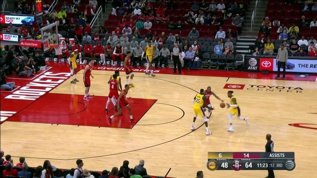 【2023年03月16日 湖人vs火箭集锦】无所谓我会出手 比斯利两记三分强势追分