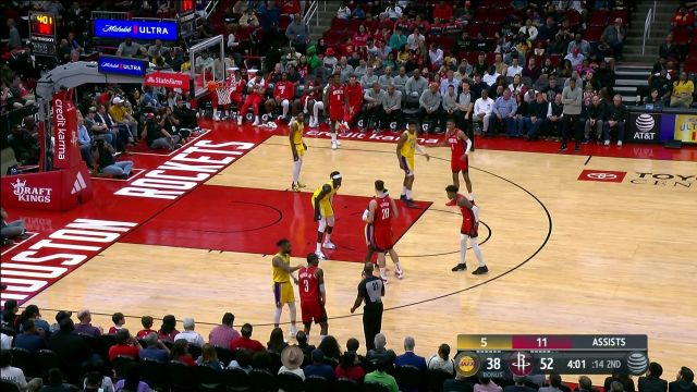 【2023年03月16日 湖人vs火箭集锦】平地一声雷！申京单臂炸扣暴力虐筐