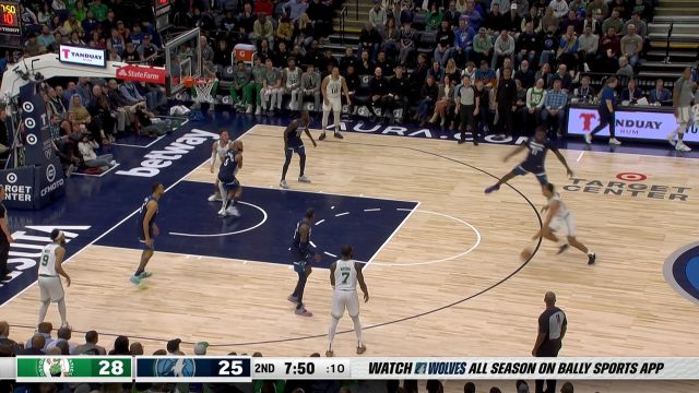 【2023年03月16日 凯尔特人vs森林狼集锦】手感来了防不住 布朗外线连珠炮连得6分