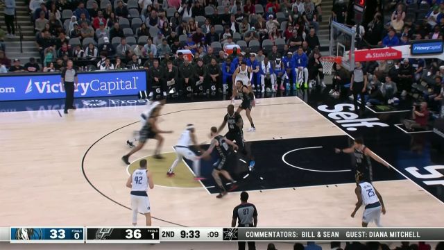 【2023年03月16日 独行侠vs马刺集锦】气势如虹势不可挡 伍德连砍5分助球队稳住局势