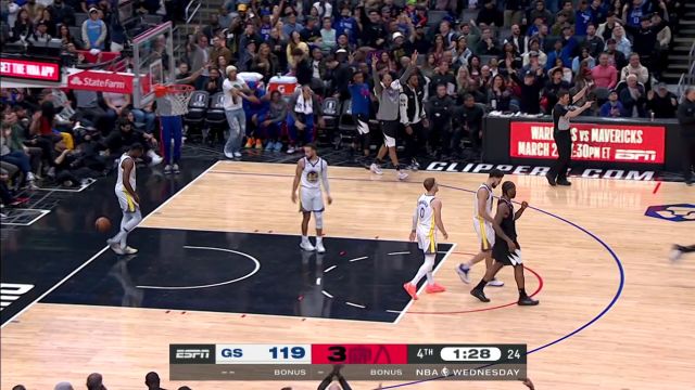 【2023年03月16日 勇士vs快船集锦】可以打卡下班了 乔治三分手起刀落胜负已定