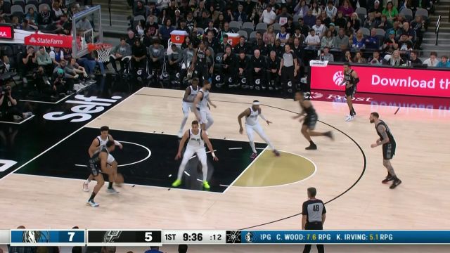 【2023年03月16日 独行侠vs马刺集锦】一计不成又生一计 约翰逊自投自抢二次进攻打进