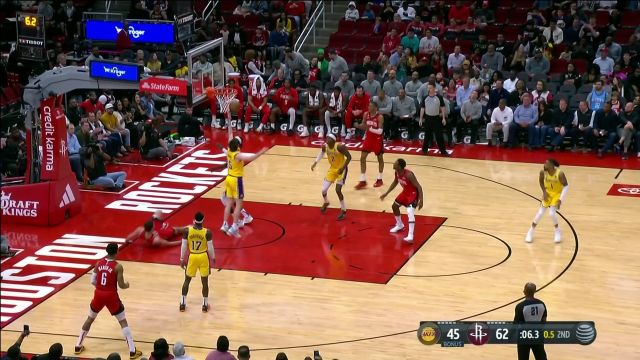 【2023年03月16日 湖人vs火箭集锦】三分穿云箭 拉塞尔抬手三分准压哨