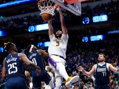 独行侠vs湖人前瞻：卢卡欧文缺阵湖人有机可乘