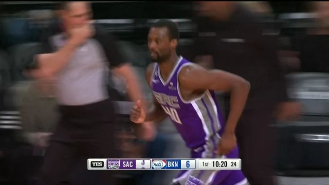 【2023年03月17日 国王vs篮网集锦】手感热的发烫 巴恩斯丁威迪对飚三分