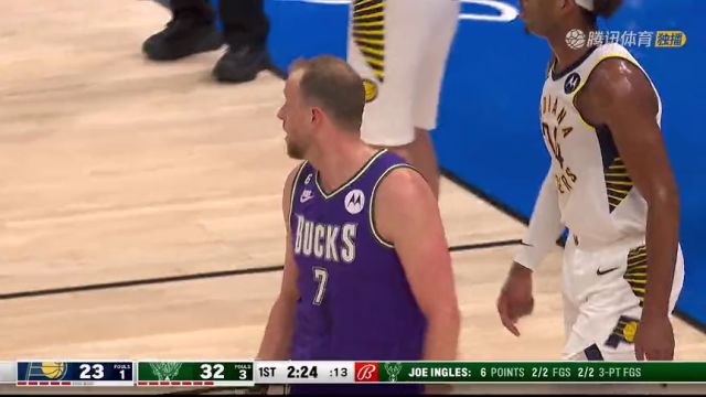 【2023年03月17日】步行者vs雄鹿第1节中文解说回放