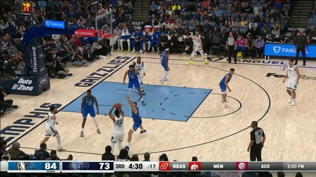 【2023年03月21日】NBA常规赛：独行侠vs灰熊第3节中文解说回放