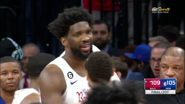 【2023年03月21日 公牛vs76人集锦】公牛109-105费城 公牛客场鏖战双加时战胜费城