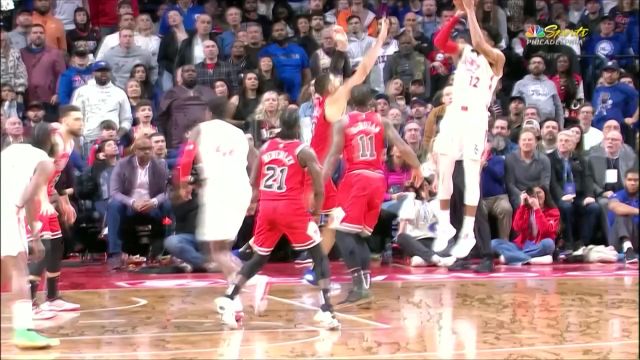 【2023年03月21日 公牛vs76人集锦】节奏千变万化 哈里斯干拔中投出手正中靶心