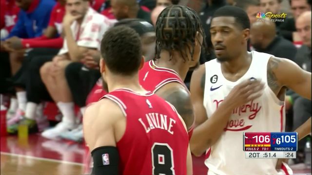 【2023年03月21日】NBA常规赛：公牛vs76人加时赛2中文解说回放