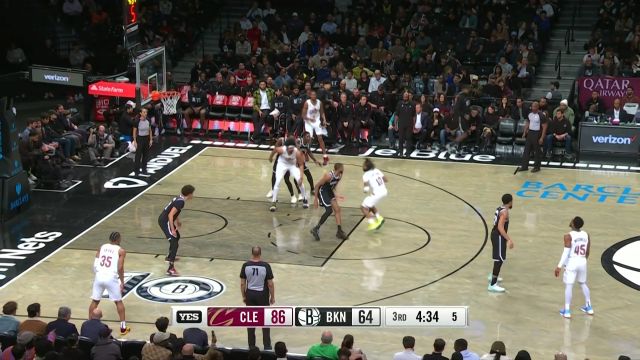 【2023年03月22日 骑士vs篮网集锦】手感来了就连投连中！加兰连中两记中距离扩大比分优势