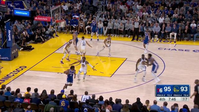 【2023年03月25日】76人vs勇士第4节中文解说回放