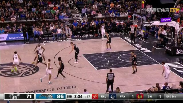 【2023年03月27日】篮网vs魔术第3节中文解说回放