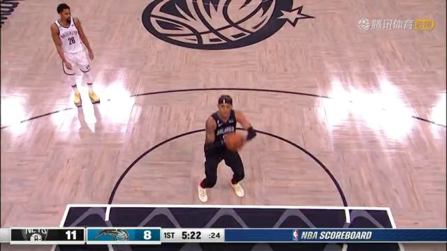 【2023年03月27日】篮网vs魔术第1节英文原声回放