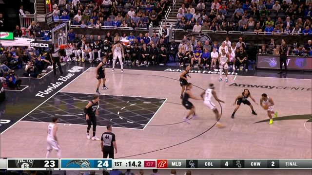 【2023年03月27日 篮网vs魔术集锦】防守对我来说形同虚设 小托马斯顶着防守命中高难度两分