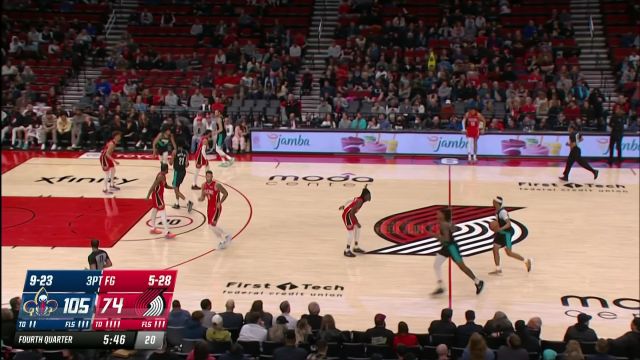 【2023年03月28日 鹈鹕vs开拓者集锦】终究是来的太晚！夏普携手约翰逊两记三分难止血