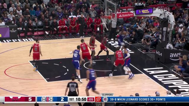 【2023年03月28日 公牛vs快船集锦】天生具有大心脏 戈登临危不惧压哨三分一发入魂