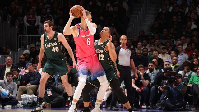 【2023年03月29日 凯尔特人vs奇才集锦】凯尔特人111-130奇才 波津32+12+6残阵奇才大胜凯尔特人