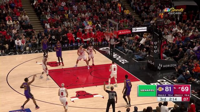 【2023年03月30日 湖人vs公牛集锦】美娜：詹姆斯破四万没问题 具体定格成啥样那咱就是不知道了