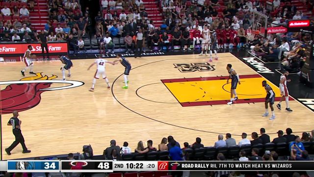 【2023年04月02日 独行侠vs热火集锦】进一步扩大分差！ 乐福三分抬手就中