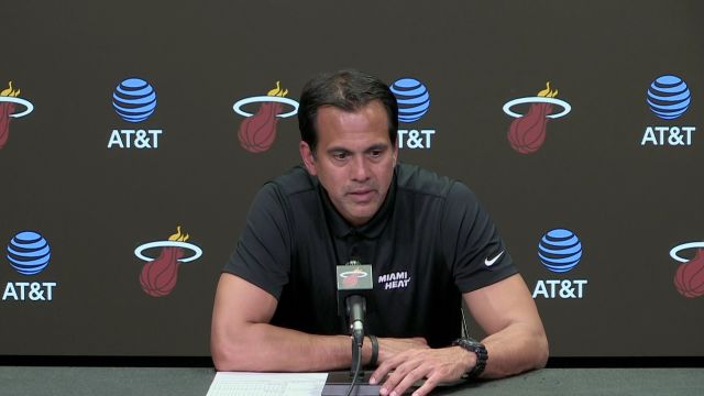 【2023年04月02日 独行侠vs热火集锦】独行侠vs热火 赛后新闻发布会