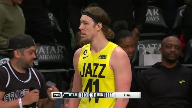 【2023年04月03日 爵士vs篮网集锦】罚球命中率98%的小库里罕见两罚不中 奥利尼克仓促出手错失绝杀