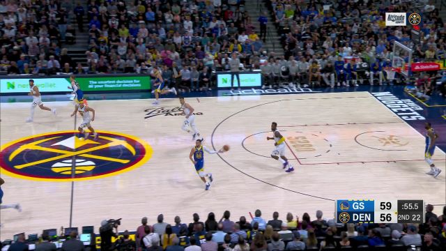 【2023年04月03日 勇士vs掘金集锦】勇士vs掘金精华回放 约基奇缺阵掘金逆风翻盘主场胜勇士