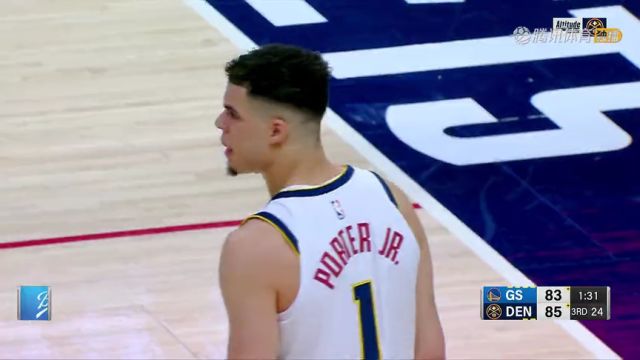 【2023年04月03日】勇士vs掘金第3节中文解说回放