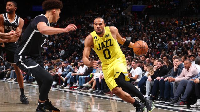 【2023年04月03日 爵士vs篮网集锦】爵士110-111篮网 霍顿-塔克末节发威险翻盘