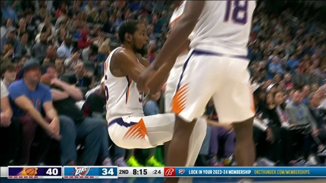 【2023年04月03日 太阳vs雷霆集锦】太阳128-118雷霆 亚历山大39分KD布克合砍57+10+15迎五连胜