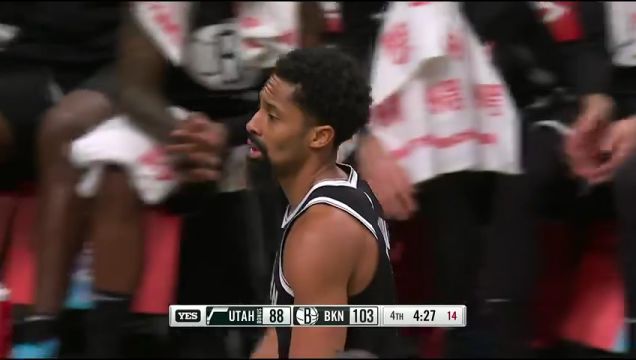 【2023年04月03日】NBA常规赛：爵士vs篮网第4节中文解说回放