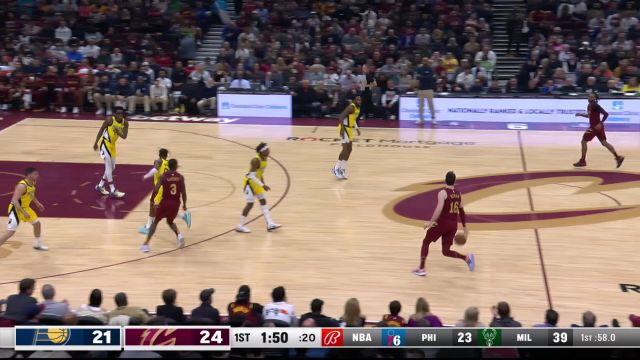 【2023年04月03日 步行者vs骑士集锦】步行者105-115骑士 米切尔40+6骑士击败步行者