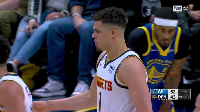 【2023年04月03日 勇士vs掘金集锦】波特vs勇士 全场砍下29+11率队主场击溃勇士取胜