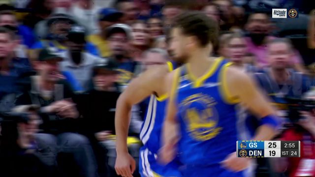 【2023年04月03日 勇士vs掘金集锦】汤普森vs掘金 全场砍下25+5最后时刻遗憾错失绝杀