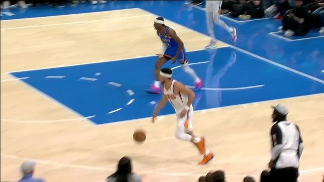 【2023年04月03日 太阳vs雷霆集锦】难逃五指山！杜兰特追身钉板大帽亚历山大