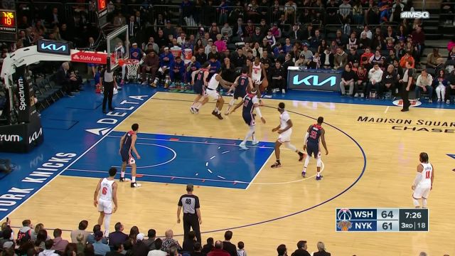 【2023年04月03日 奇才vs尼克斯集锦】奎克利vs奇才集锦 22+6+5全面发挥取胜