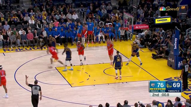 【2023年04月05日 雷霆vs勇士集锦】雷霆125-136勇士 勇士末节强势翻盘主场大胜雷霆