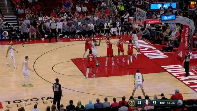 【2023年04月05日 掘金vs火箭集锦】粗中有细！小乔丹灵动中距离跳投稳稳命中