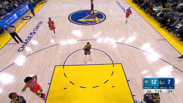 【2023年04月05日】雷霆vs勇士第1节中文解说回放