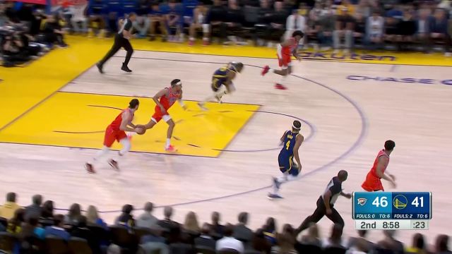 【2023年04月05日 雷霆vs勇士集锦】欢迎品尝火锅盛宴 普尔大手一挥空中拦截迪昂