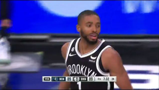 【2023年04月05日】NBA常规赛：森林狼vs篮网第4节 英文解说回放