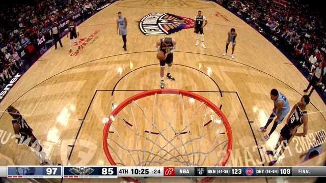 【2023年04月06日】灰熊vs鹈鹕第4节中文解说回放