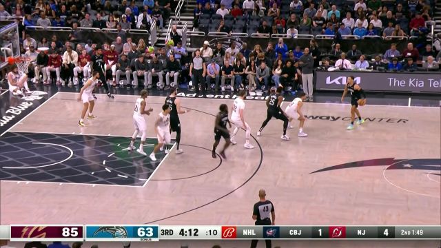 【2023年04月07日 骑士vs魔术集锦】自己的锅自己来补 萨格斯传球失追帽丹尼格林将球扇飞